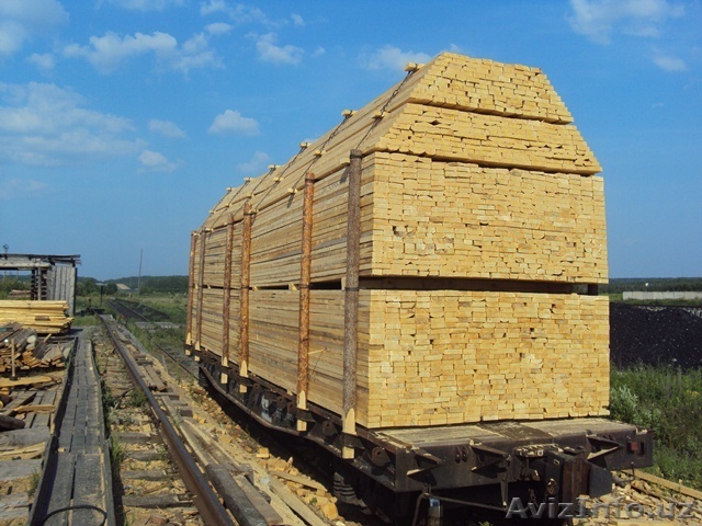 Продажа пиломатериала из России в вагонном объеме - Изображение #1, Объявление #516428