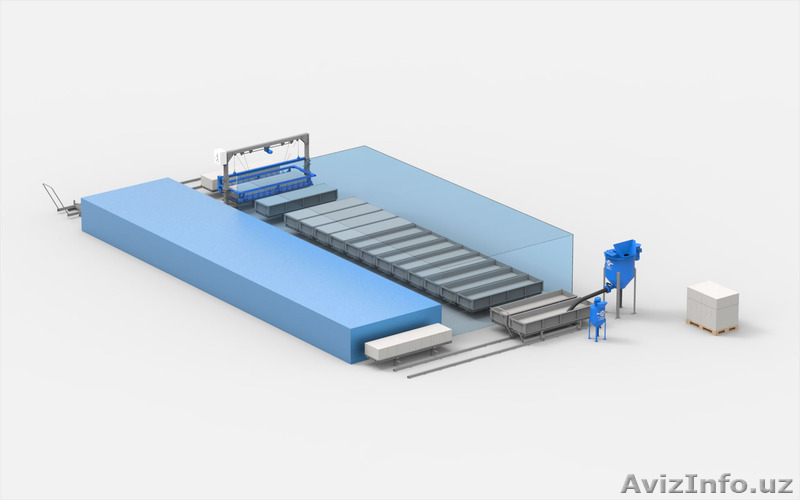 Завод по изготовлению газоблоков АСМ-50К - Изображение #1, Объявление #1582501