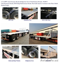 Прицеп с плоской платформой, контейнерный прицеп, прицеп с высокой пл - Изображение #3, Объявление #1560951