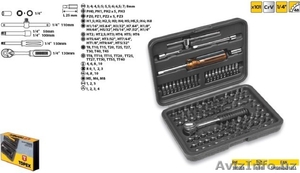 Набор насадок и принадлежностей,  и сменных наконечников  101шт,  Topex 39D359