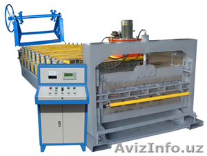 Двухъярусная линия для производства профнастилов C10 и С21