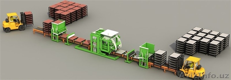 оборудование для производства строительных блоков - Изображение #1, Объявление #1181023